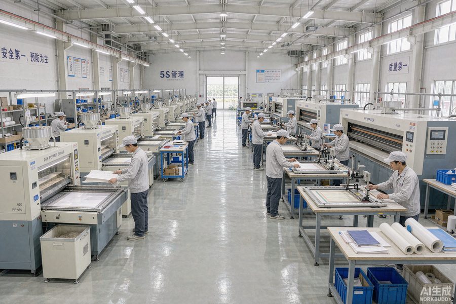 XINGHUI factory workshop in Yiwu